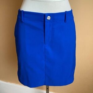 POLO RALPH LAUREN Royal Blue Golf Skort Size 8